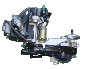 Artikel-Bild Austausch-Motor 125 ccm 4T Typ 152 QMI (10 Zoll)