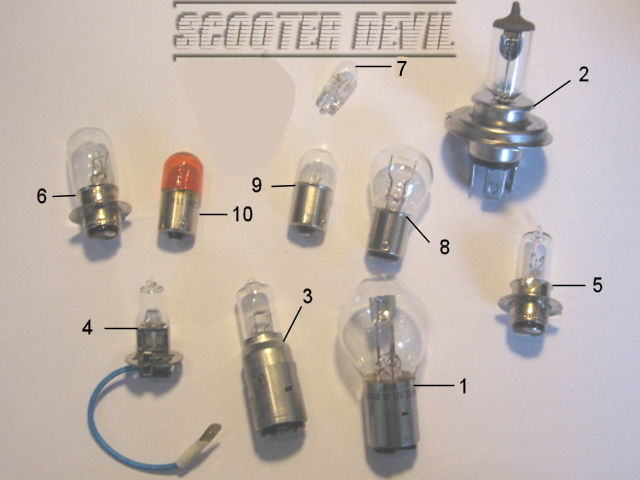 Kleinteile-Ersatzteile-Ersatzglühbirne Blinkbirne für Flackerlicht
