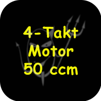 4-Takt Motor (139-QMB) 50 ccm